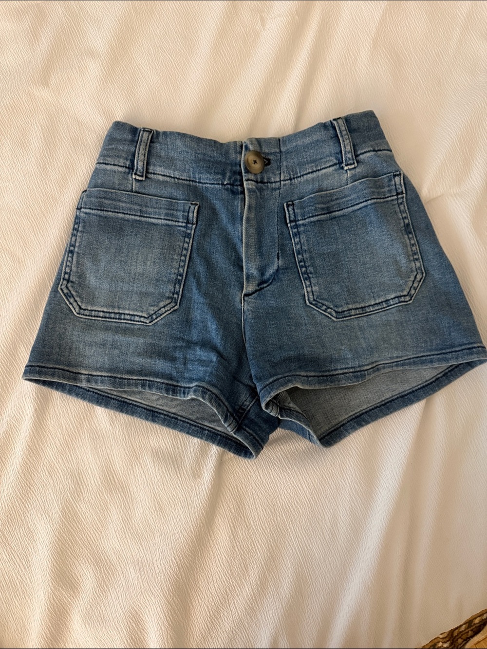Classic Women's Denim Shorts - Blue